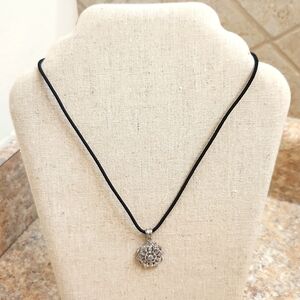 Silver Snowflake Necklace
